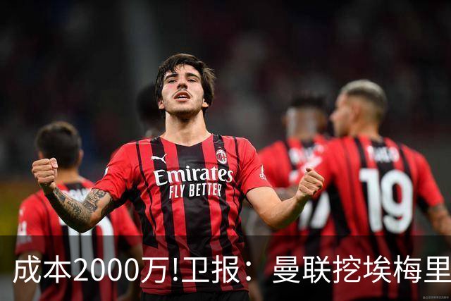 成本2000万!卫报：曼联挖埃梅里要花2000万镑 总监更青睐埃迪·豪
