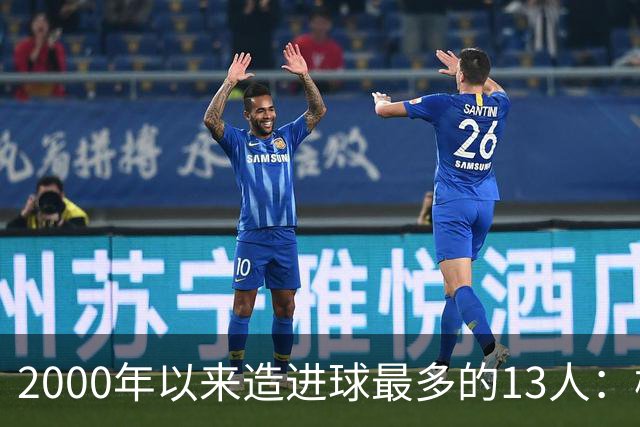 2000年以来造进球最多的13人：梅罗前二，姆巴佩已经杀到第11
